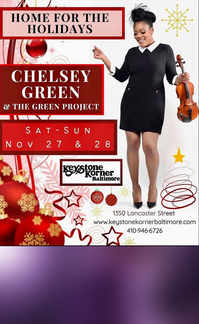 Chelsey Green and the Green Project flyer