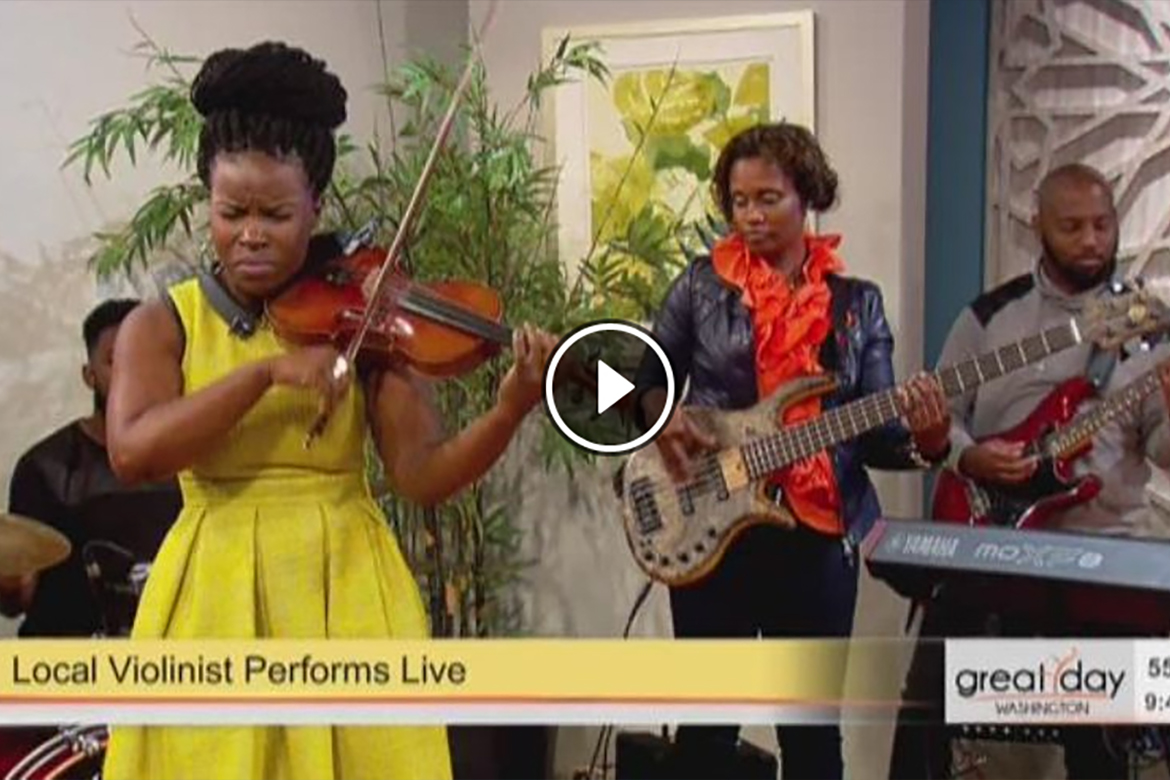 Performing Live with Kendall Isadore on Great Day WUSA9