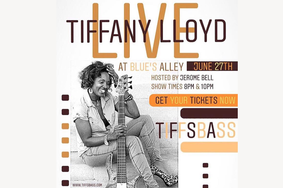 TiffsBass debut performance at Blues Alley June 27, 2018