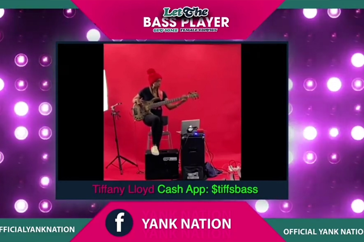 TiffsBass in Yank Nations Give The Bass Player Some series!!!